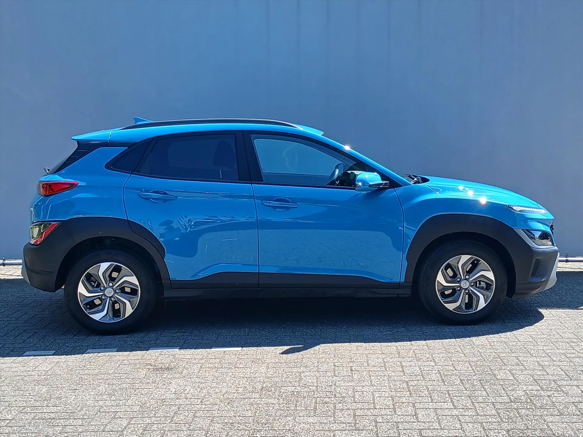 Hyundai Kona met kenteken KLN-82-X – dashboard