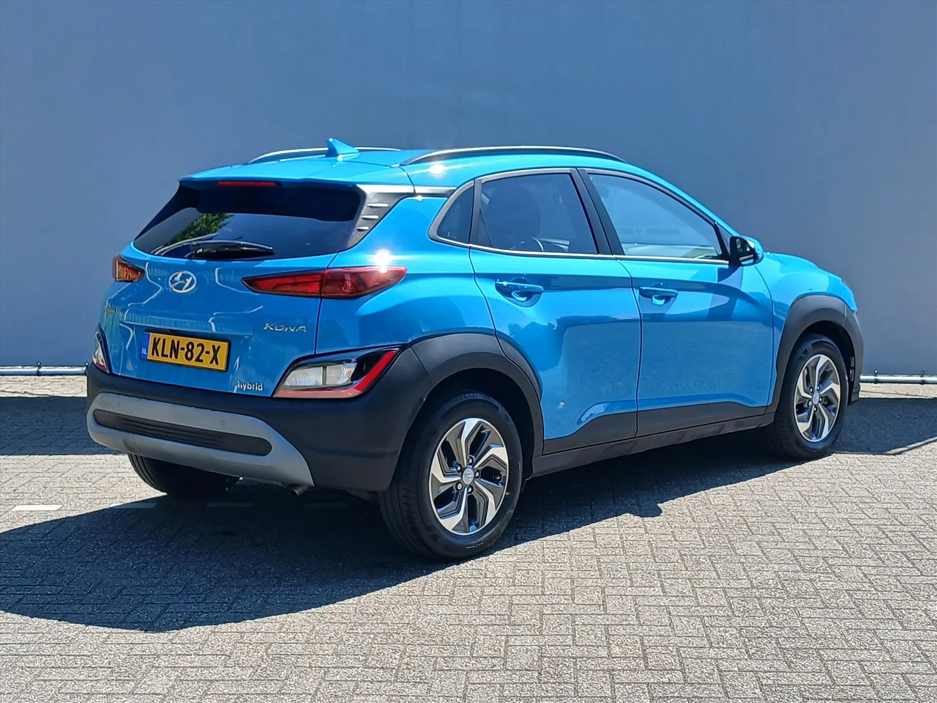 Hyundai Kona met kenteken KLN-82-X – detailfoto