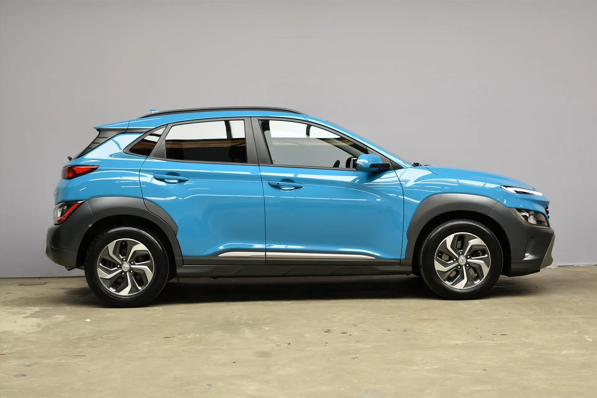 Hyundai Kona met kenteken L-416-BF – dashboard