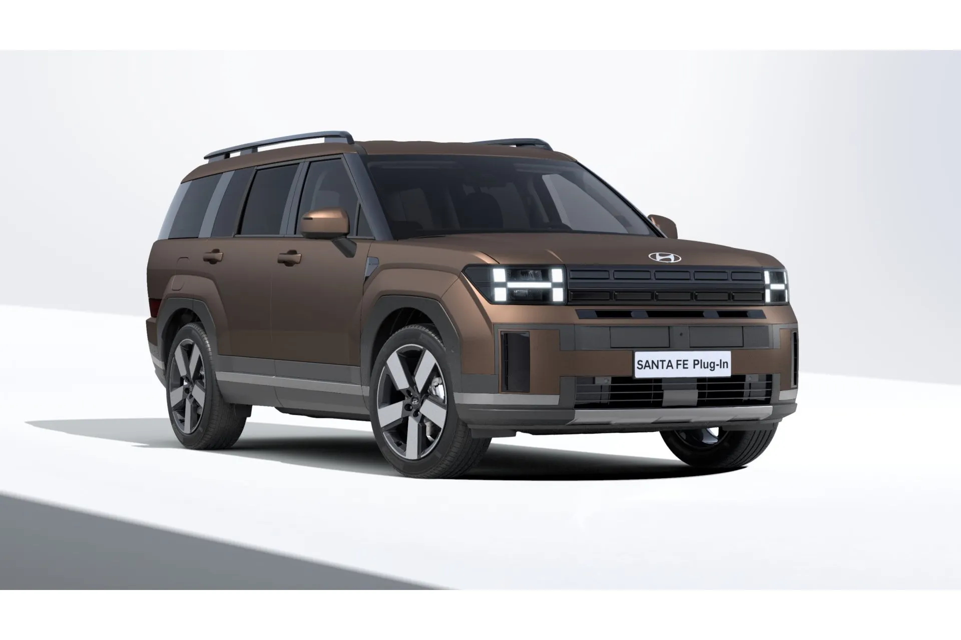 Hyundai SantaFe met kenteken 76747 – achteraanzicht