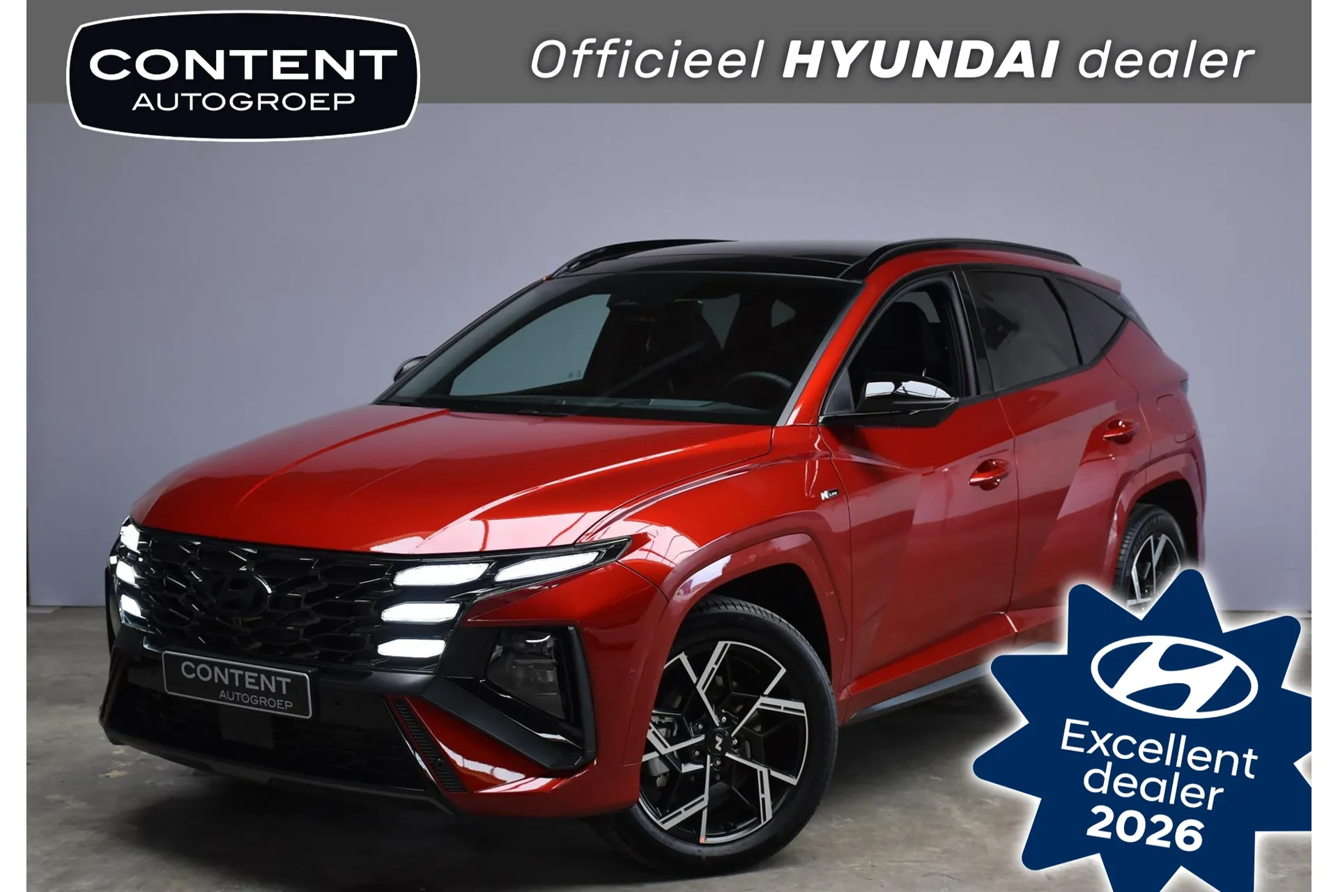 Hyundai Tucson met kenteken 74860 – vooraanzicht