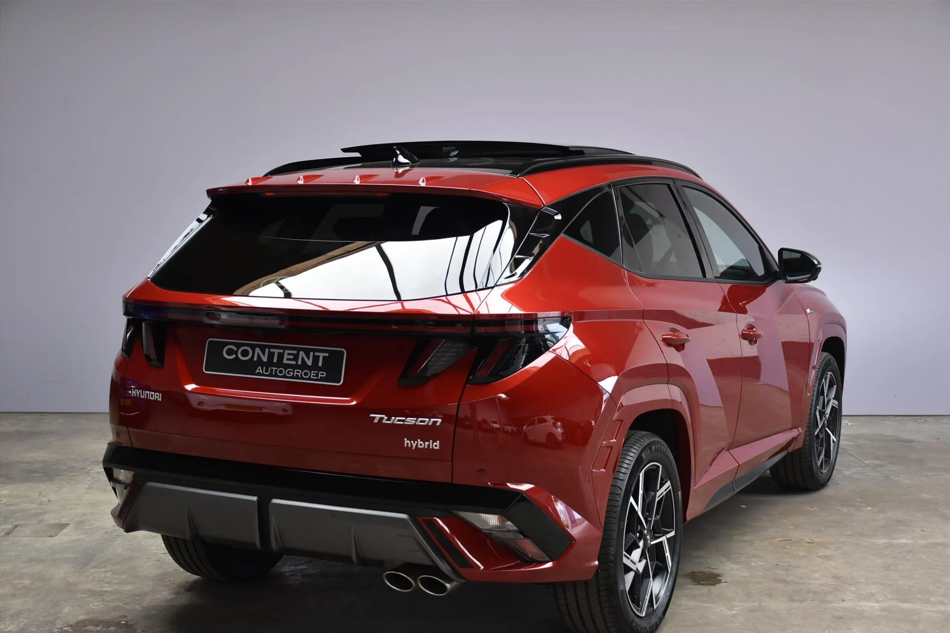 Hyundai Tucson met kenteken 74860 – detailfoto