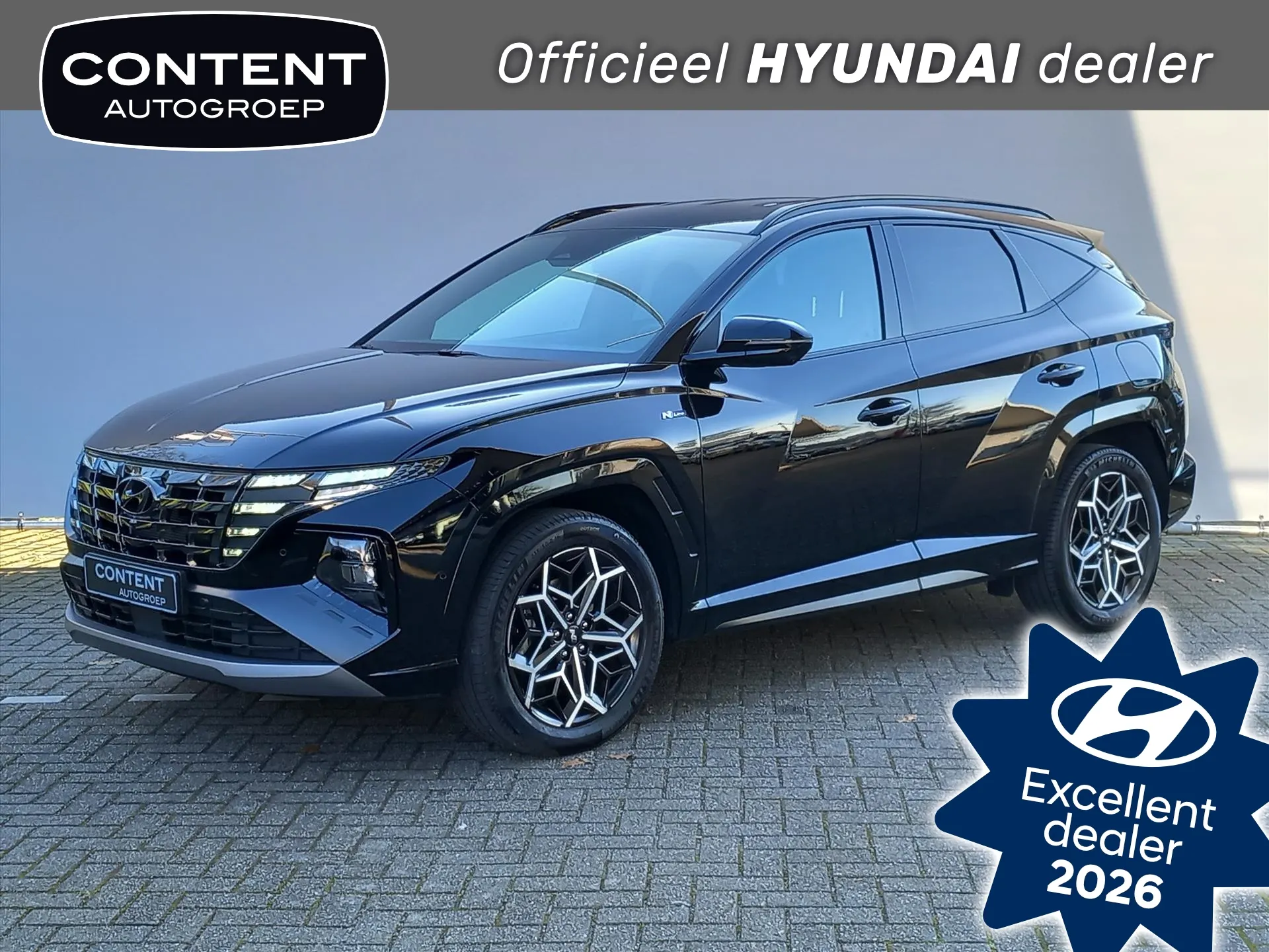 Hyundai Tucson met kenteken 76964 – vooraanzicht