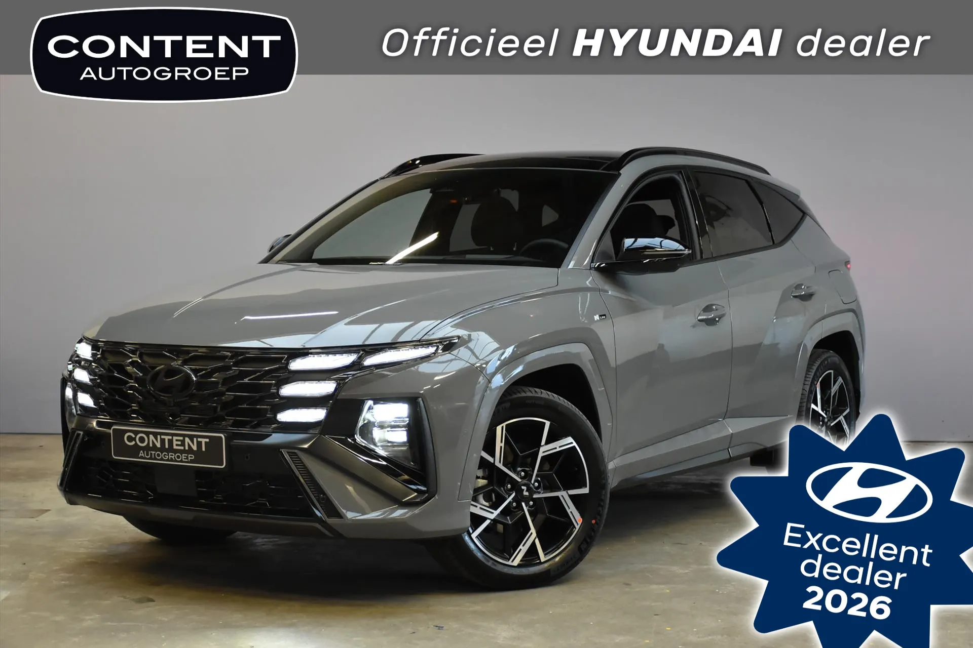 Hyundai Tucson met kenteken 76967 – vooraanzicht