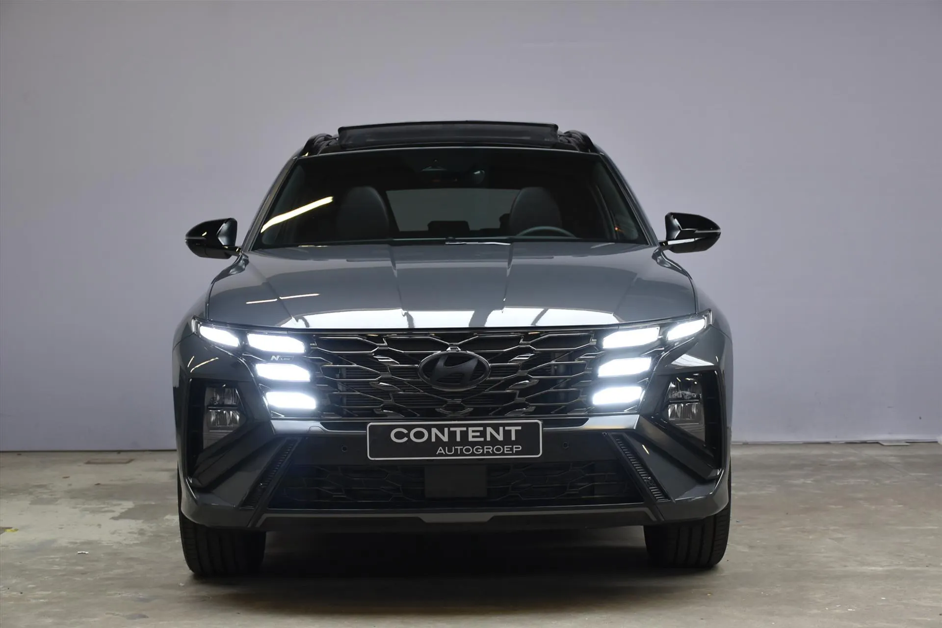 Hyundai Tucson met kenteken 77404 – achteraanzicht