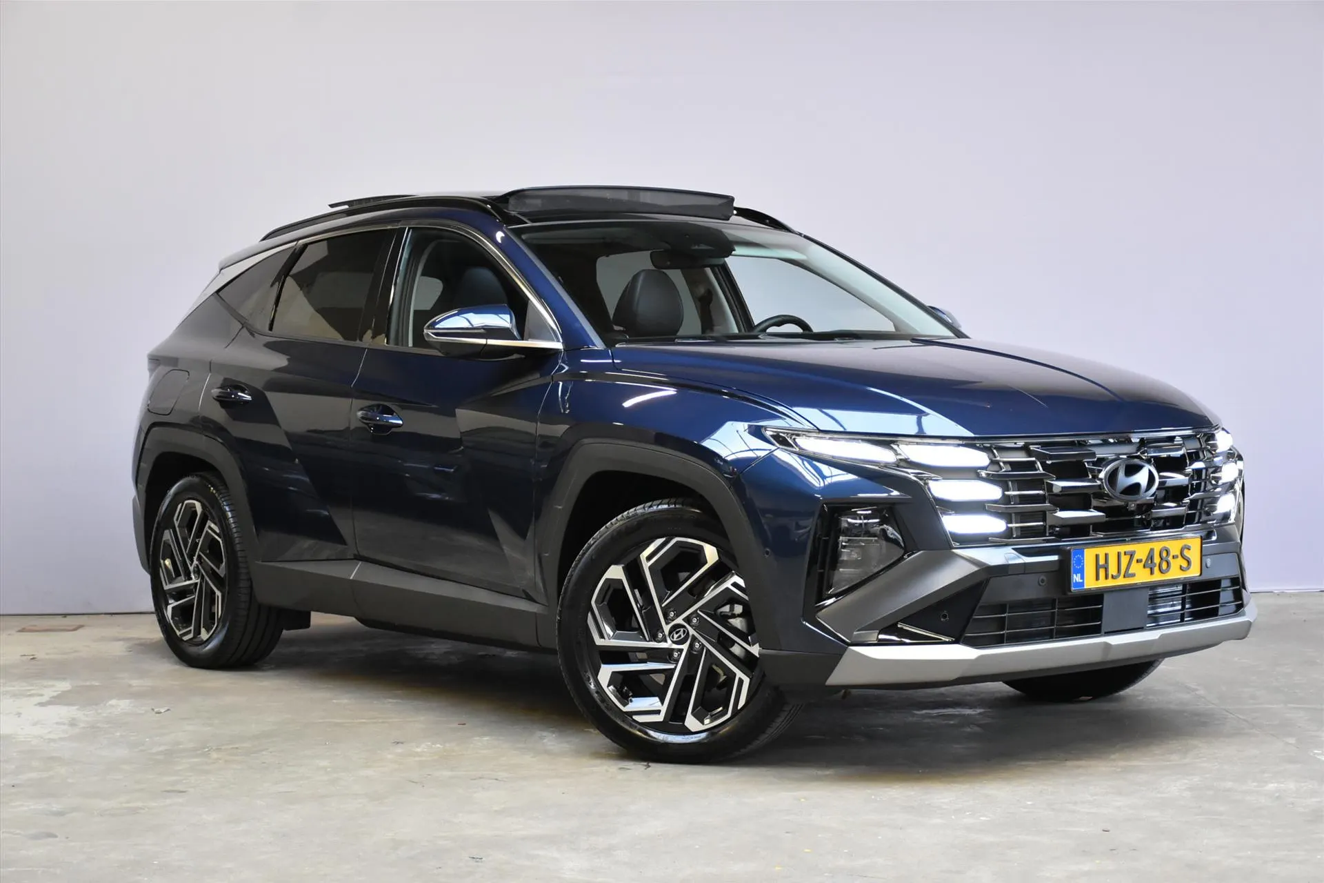 Hyundai Tucson met kenteken HJZ-48-S – dashboard
