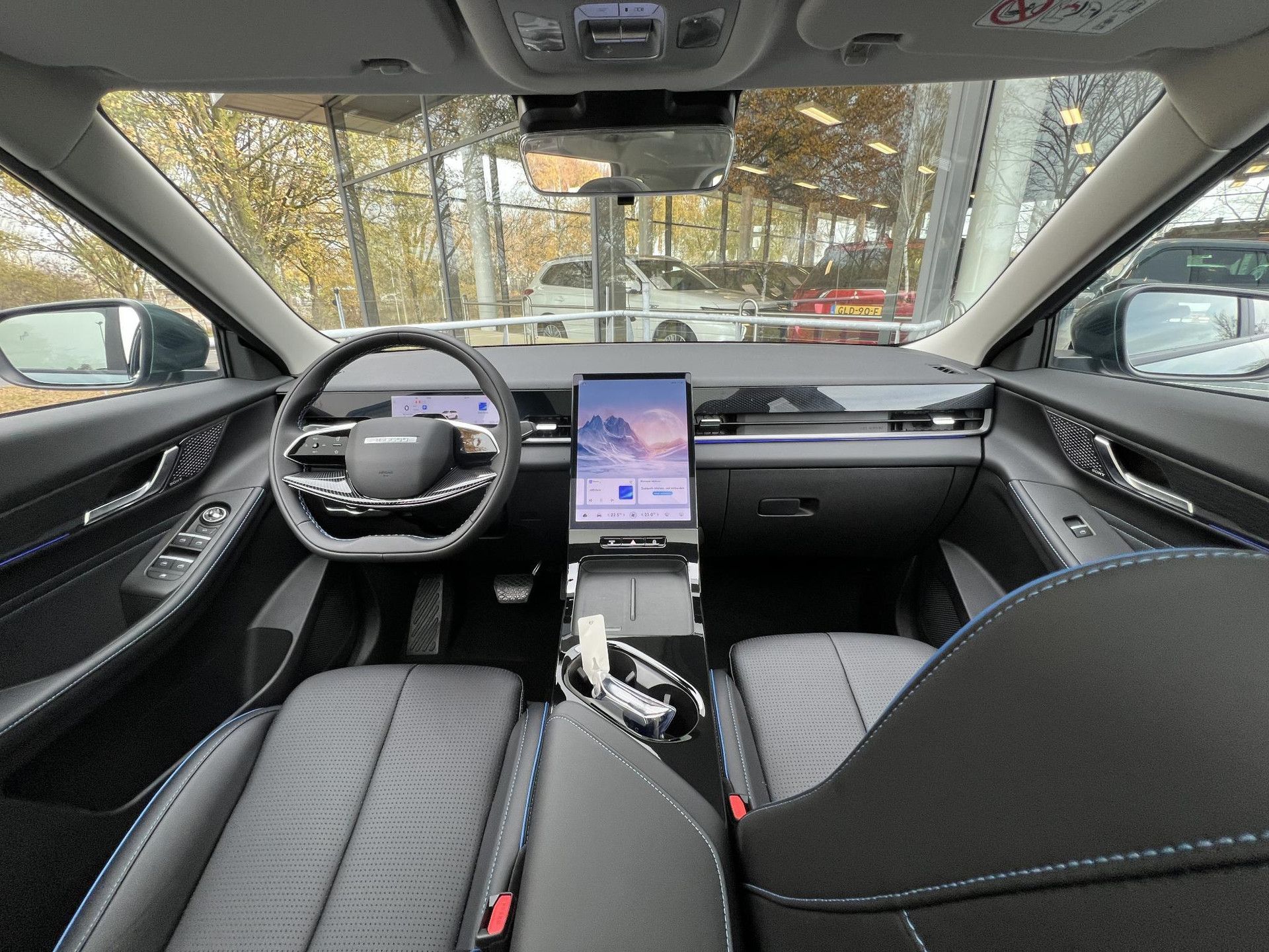 Jaecoo 5 met kenteken JPL-64-D – interieur