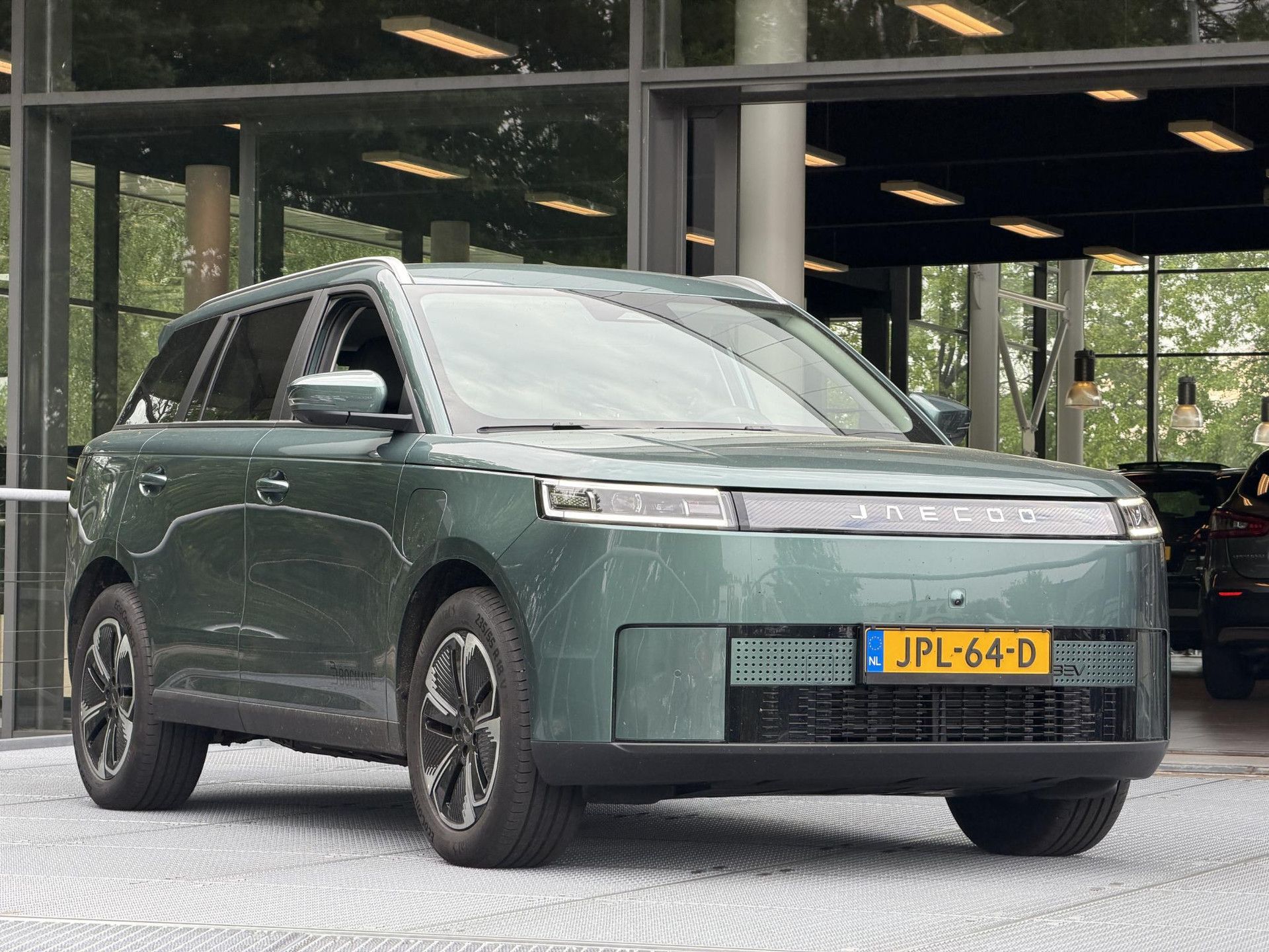 Jaecoo 5 met kenteken JPL-64-D – detailfoto