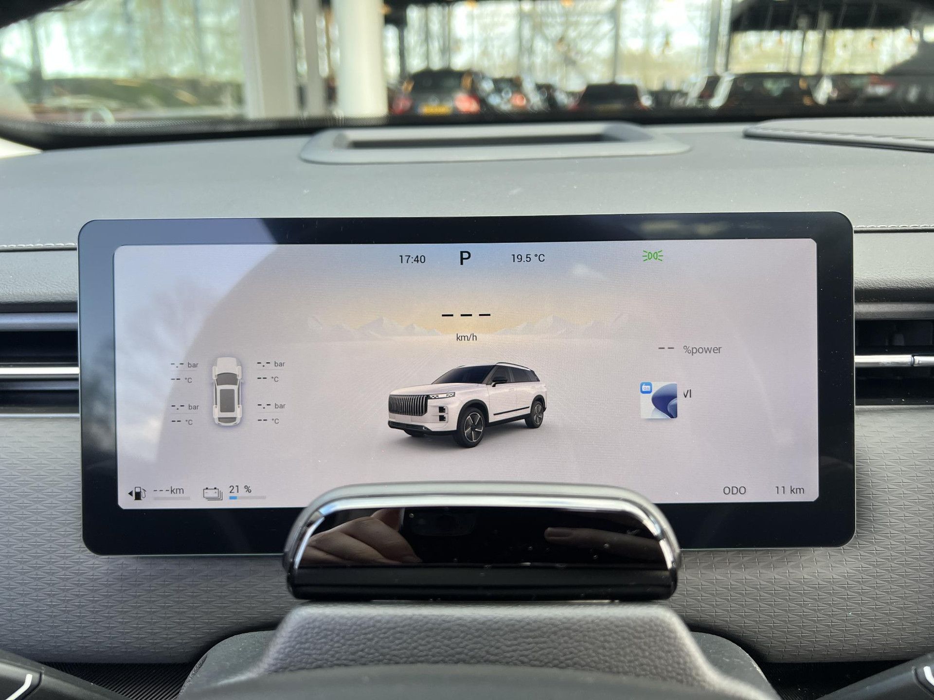 Jaecoo 7 – dashboard