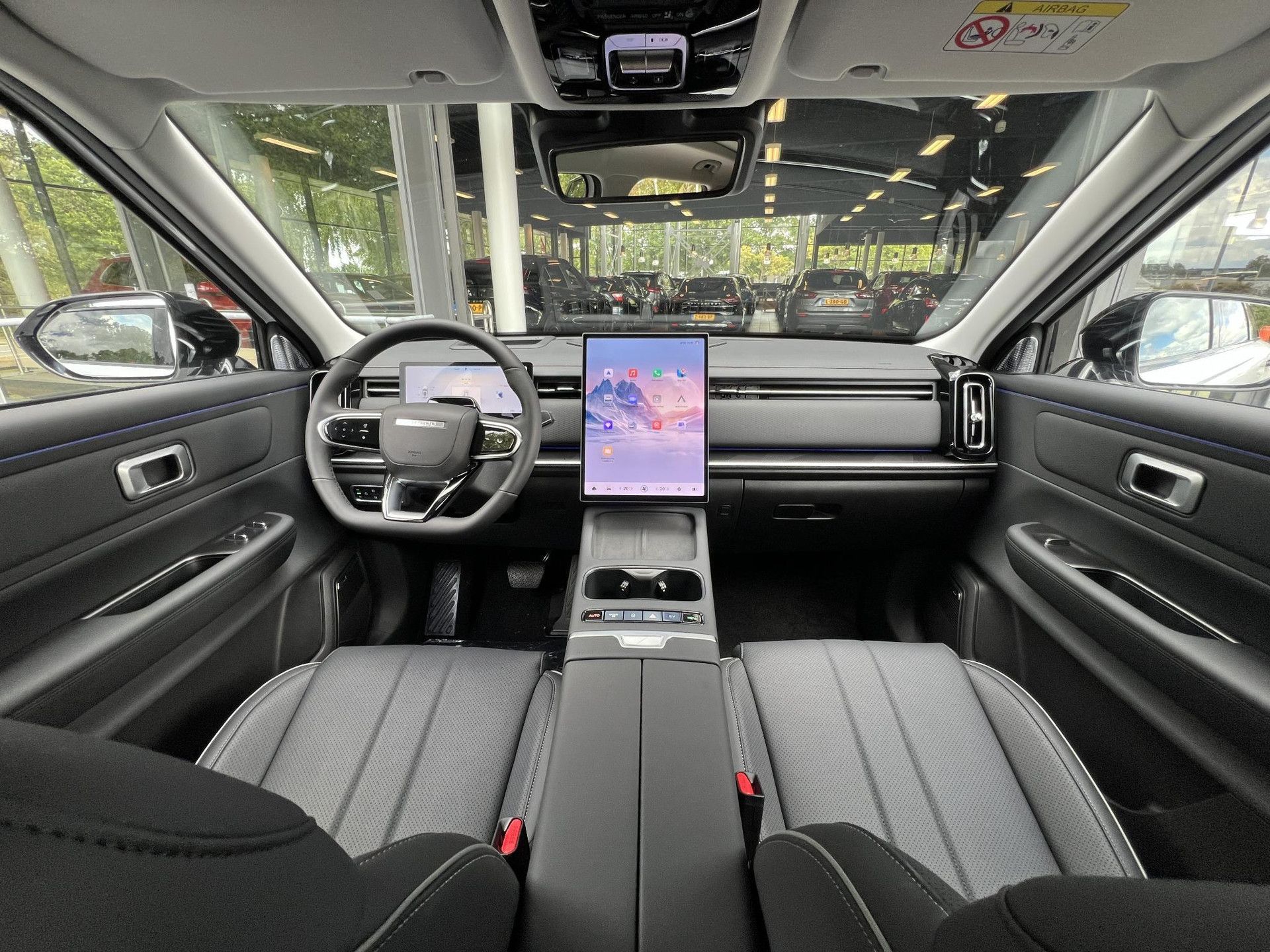 Jaecoo 7 met kenteken KNR-99-N – interieur