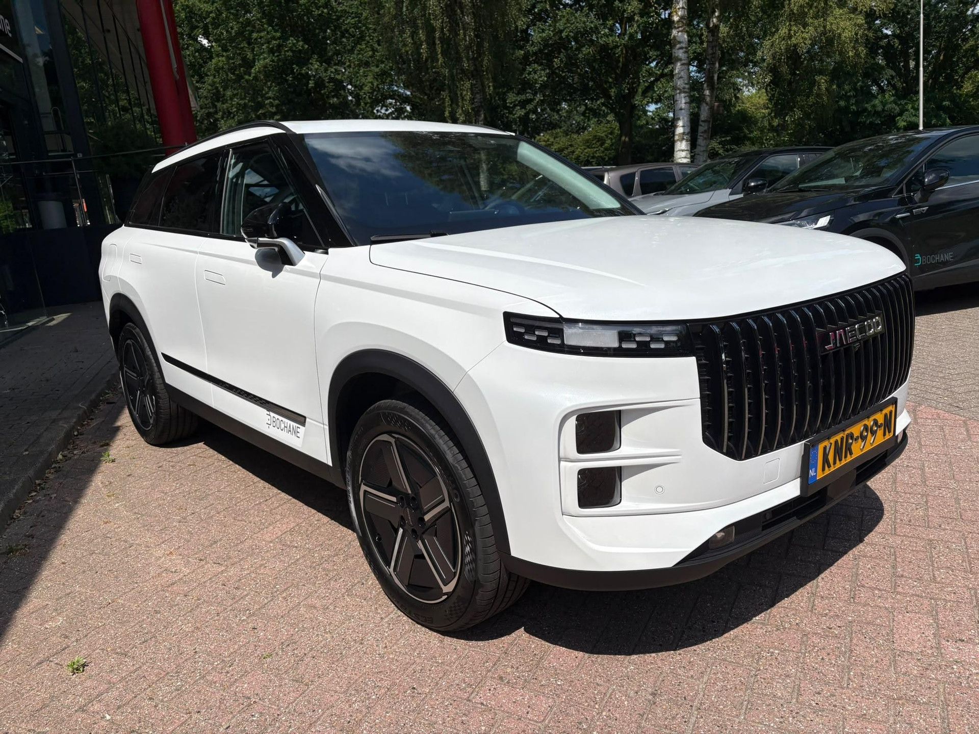 Jaecoo 7 met kenteken KNR-99-N – detailfoto
