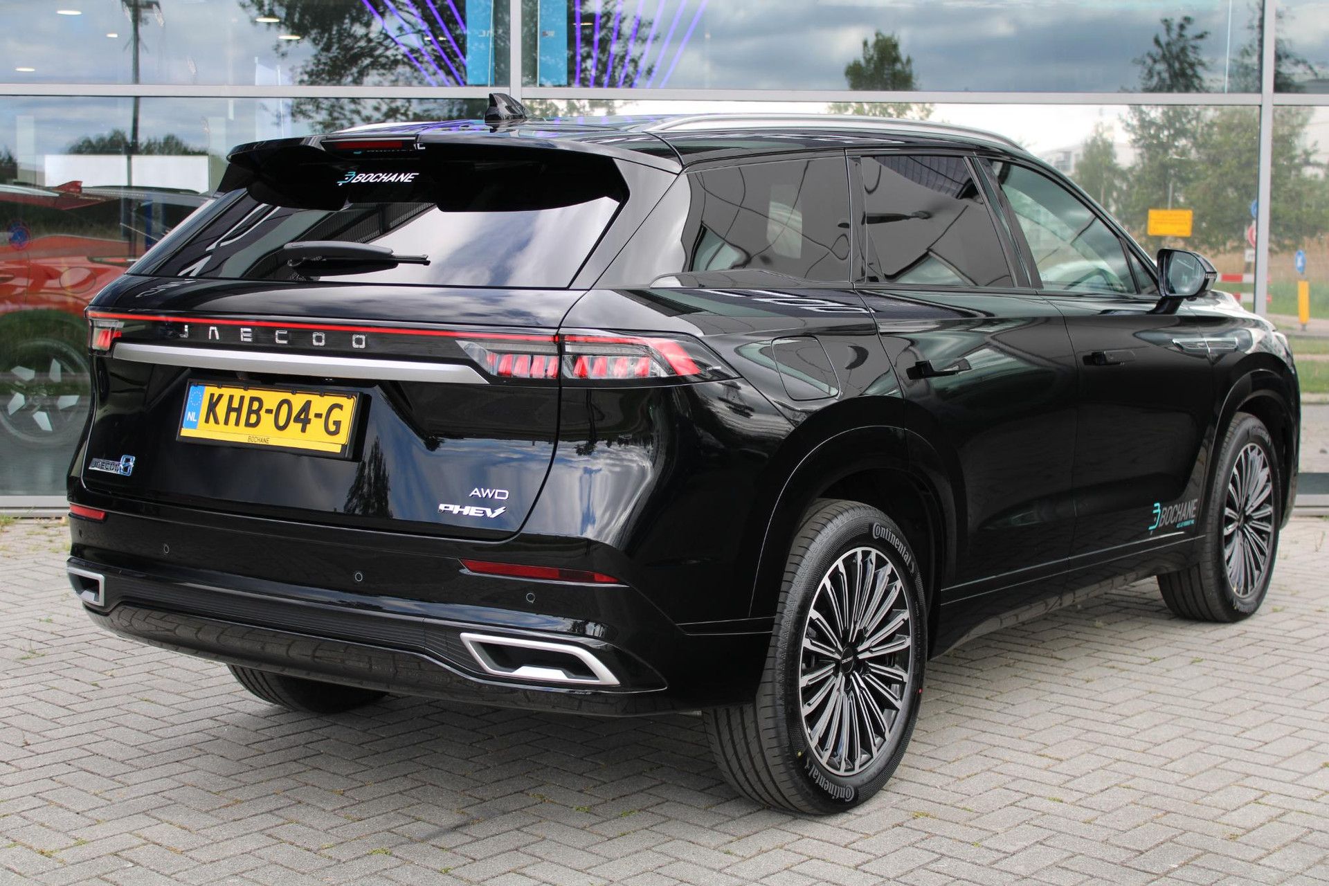 Jaecoo 8 met kenteken KHB-04-G – detailfoto