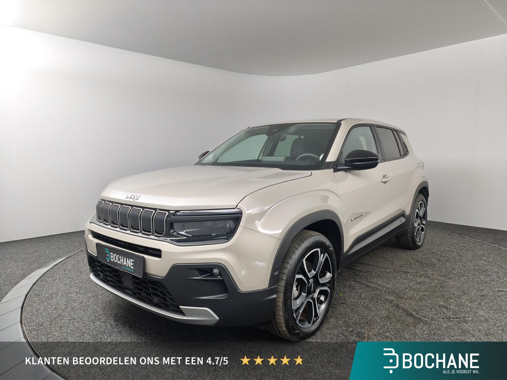 Jeep Avenger met kenteken KPV-34-D – vooraanzicht
