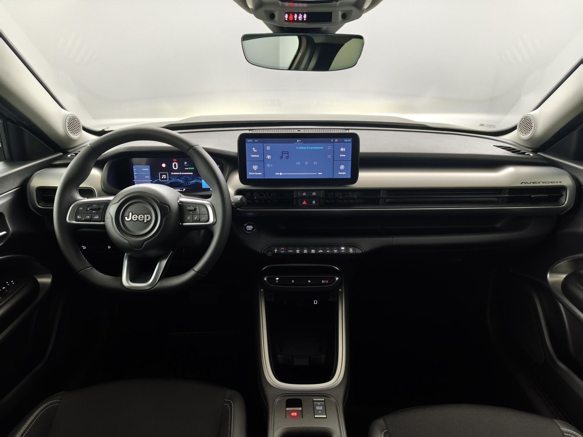 Jeep Avenger met kenteken KPV-34-D – interieur