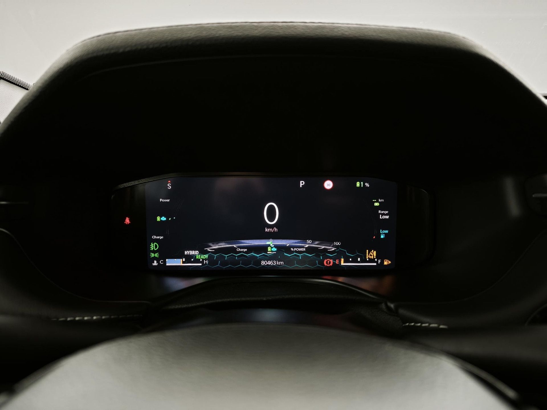 Jeep Compass met kenteken KGV-12-T – dashboard