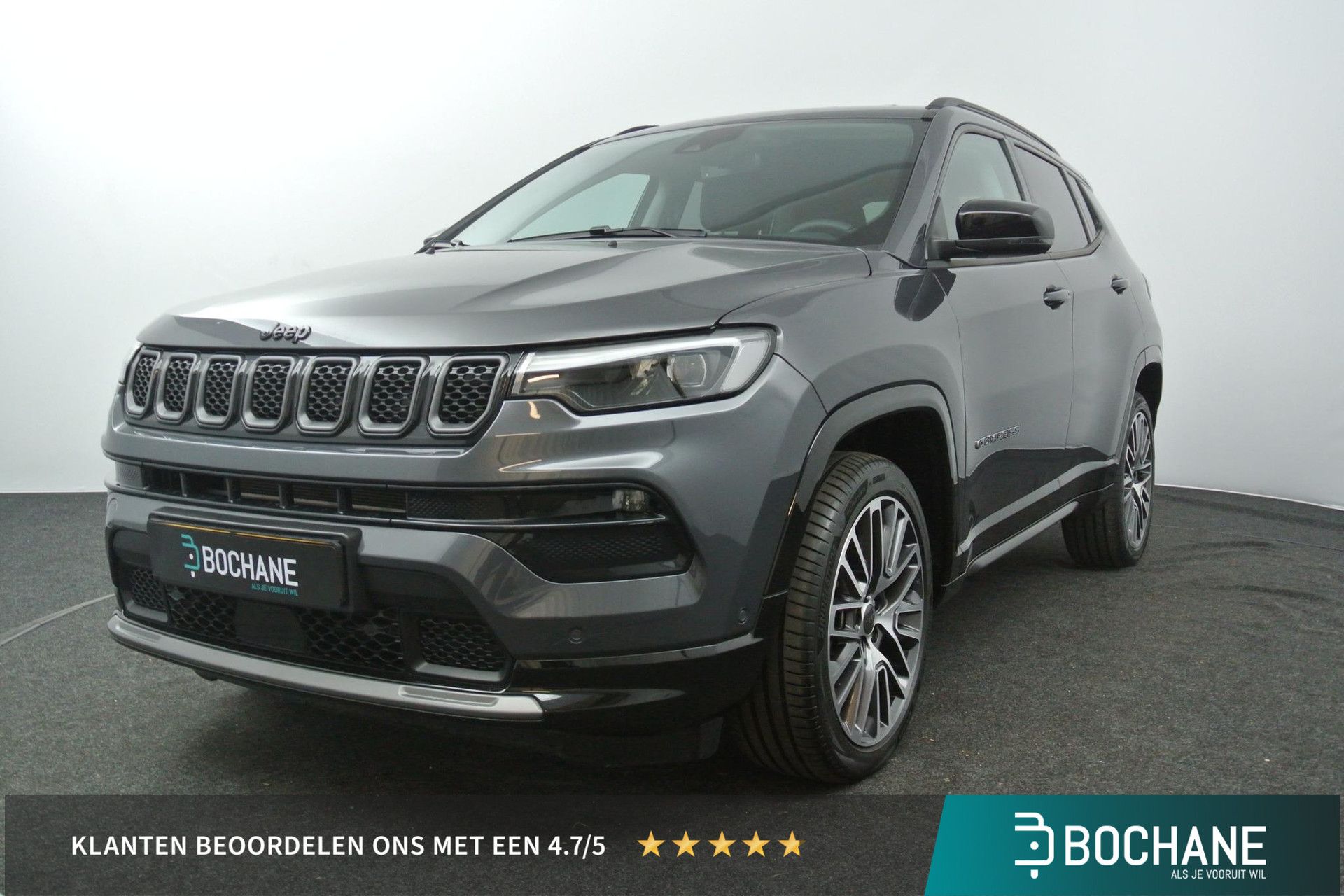 Jeep Compass met kenteken KJS-90-N – vooraanzicht