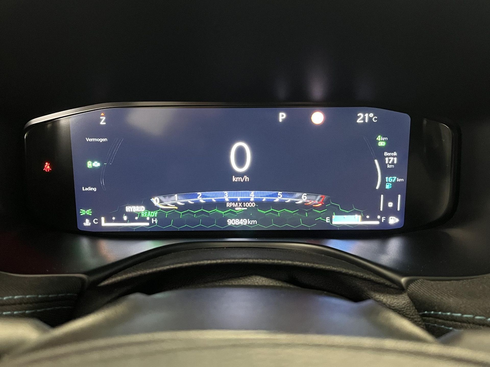 Jeep Compass met kenteken S-761-JG – dashboard