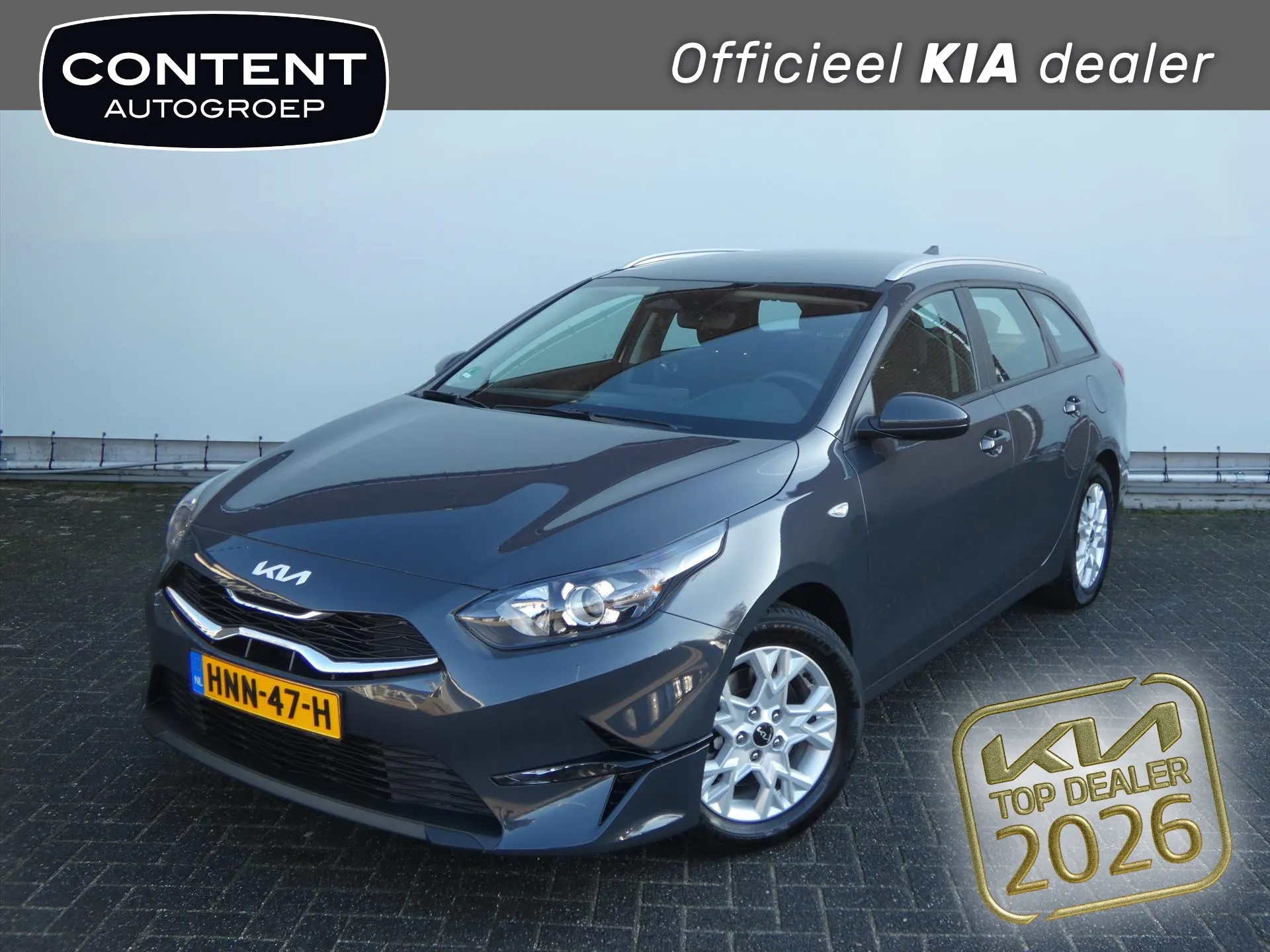 Kia CeedSportswagon met kenteken HNN-47-H – vooraanzicht