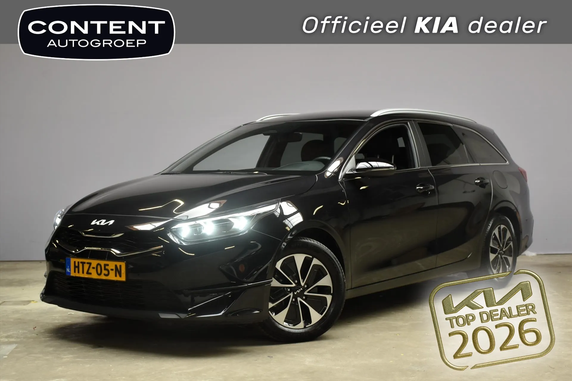 Kia CeedSportswagon met kenteken HTZ-05-N – vooraanzicht