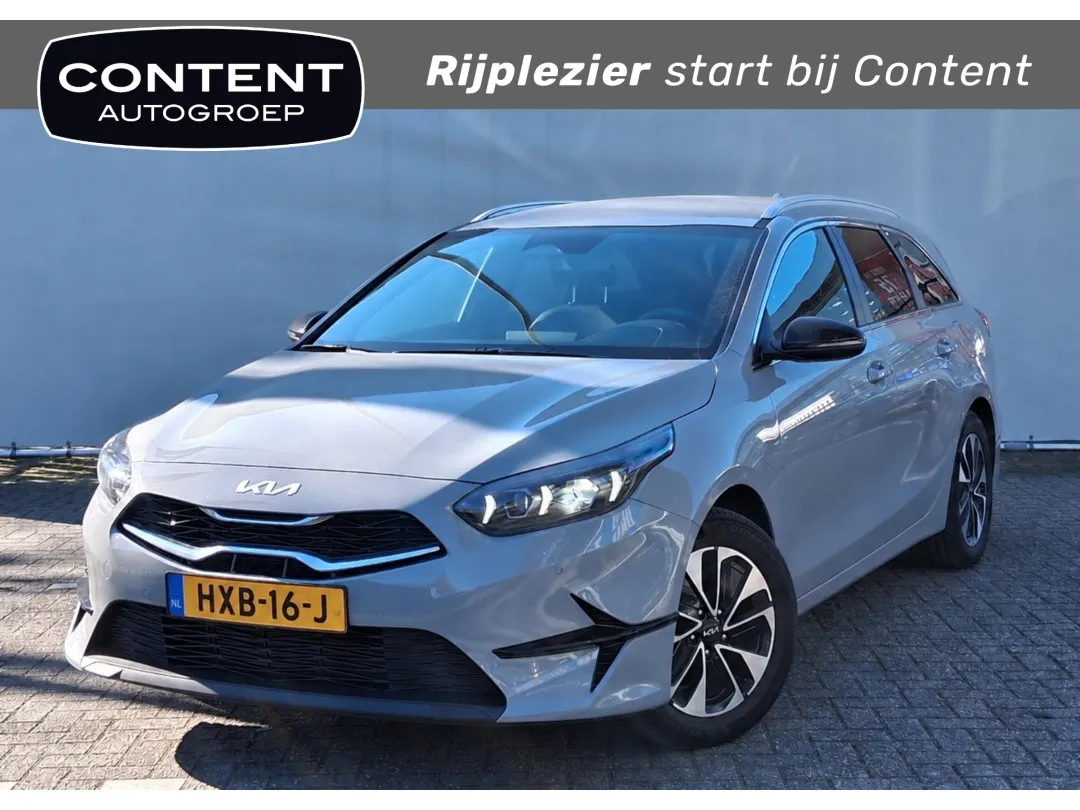 Kia CeedSportswagon met kenteken HXB-16-J – vooraanzicht