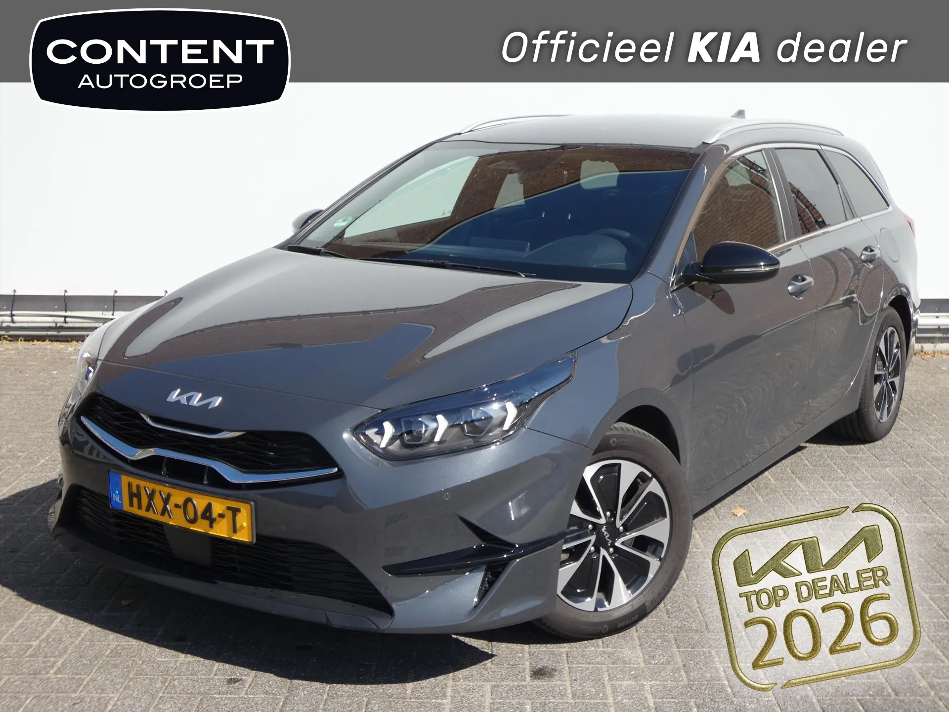 Kia CeedSportswagon met kenteken HXX-04-T – vooraanzicht
