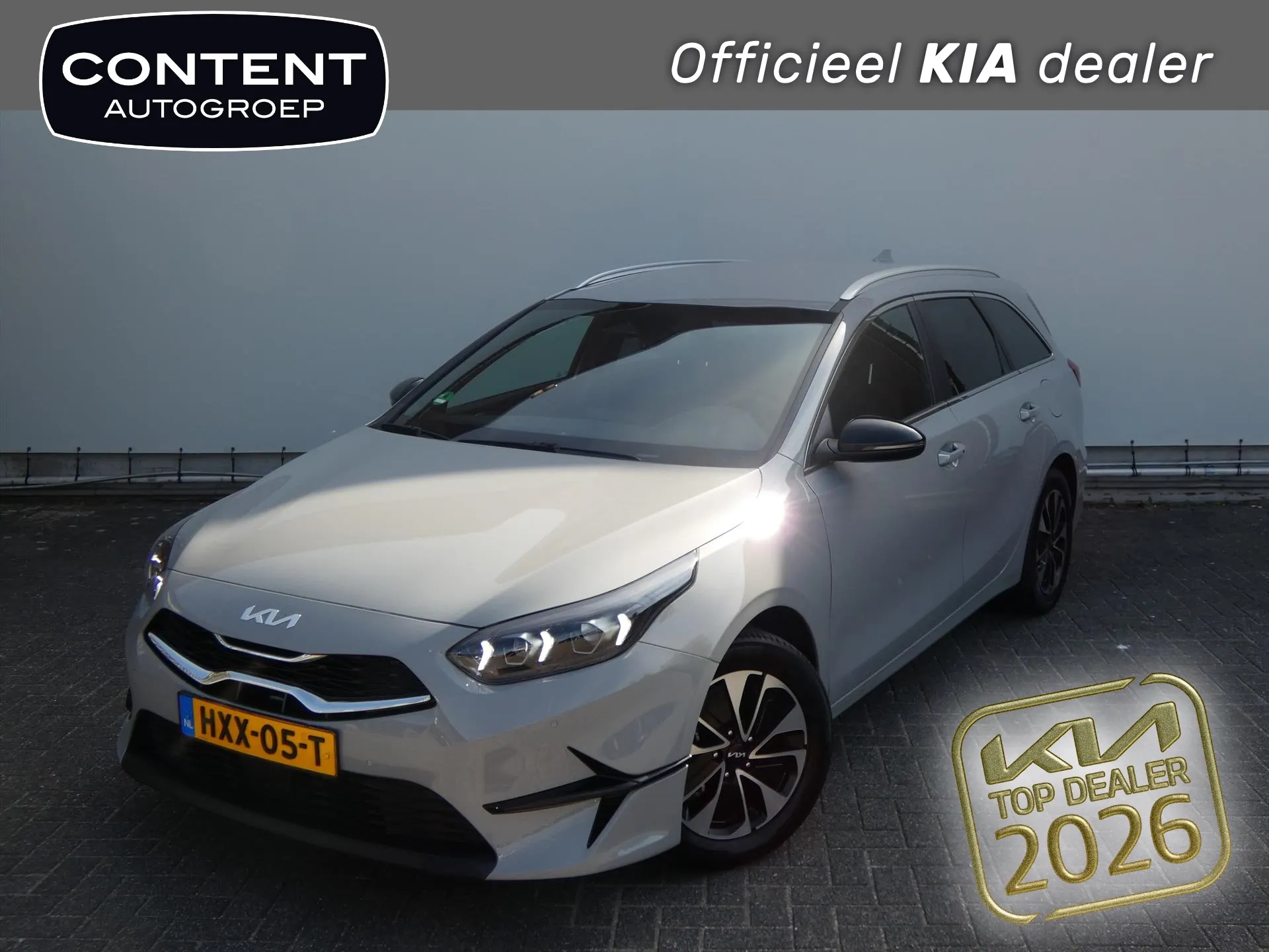 Kia CeedSportswagon met kenteken HXX-05-T – vooraanzicht