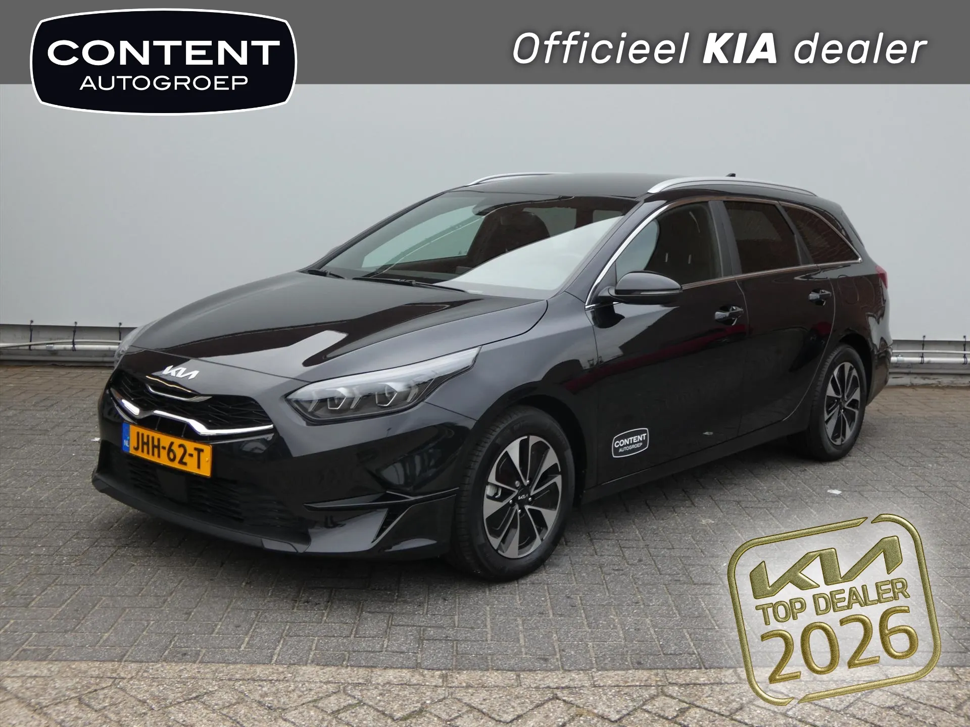 Kia CeedSportswagon met kenteken JHH-62-T – vooraanzicht