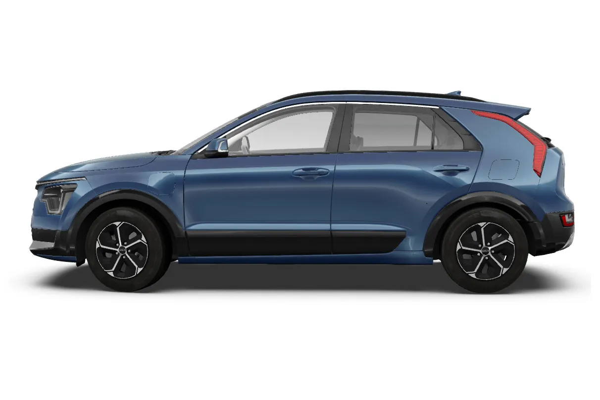 Kia e-Niro met kenteken 78040 – achteraanzicht