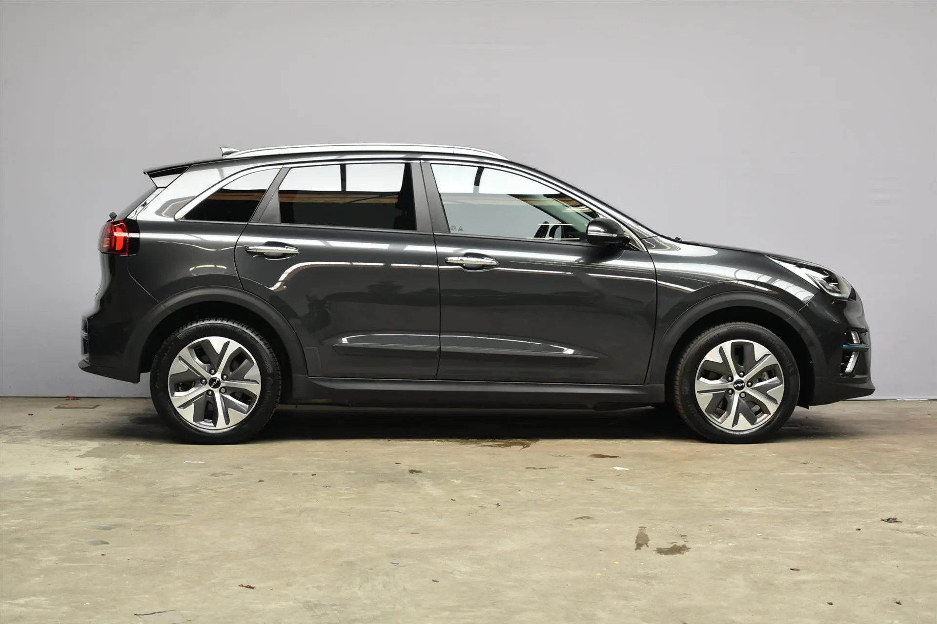Kia e-Niro met kenteken N-059-GR – dashboard