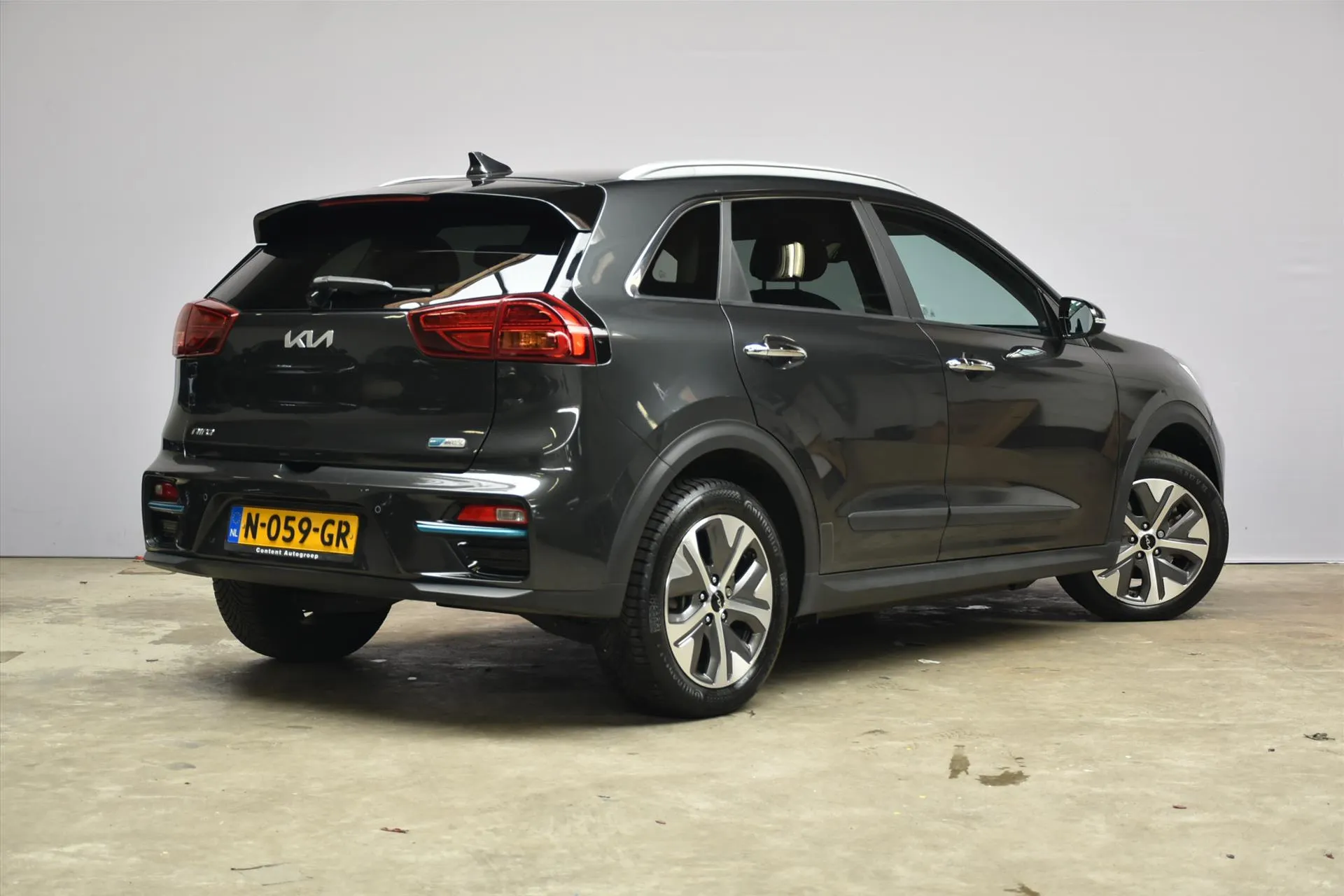 Kia e-Niro met kenteken N-059-GR – detailfoto