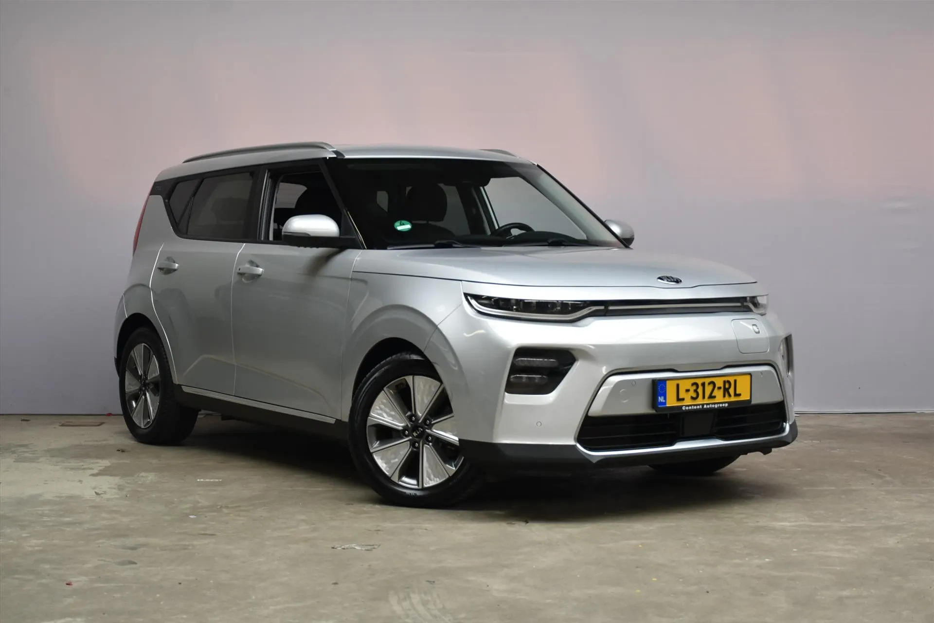 Kia e-Soul met kenteken L-312-RL – interieur