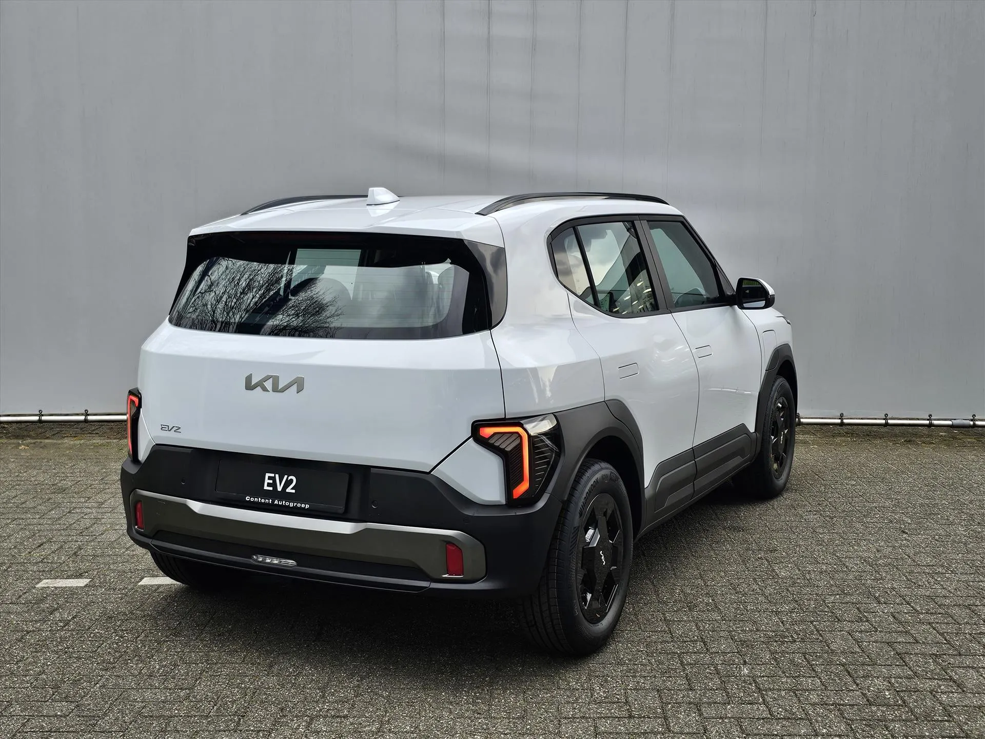 Kia EV2 met kenteken 76060 – dashboard