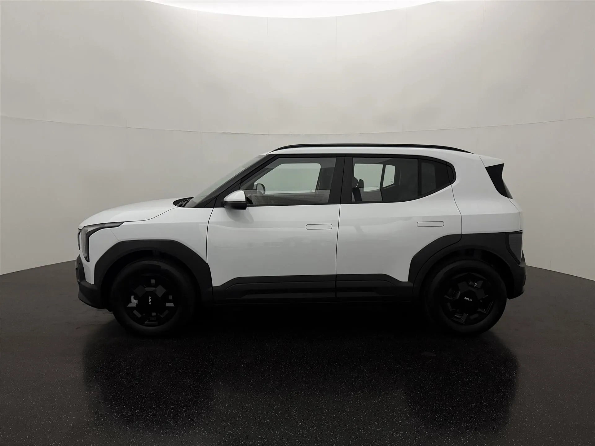 Kia EV2 met kenteken 77150 – dashboard