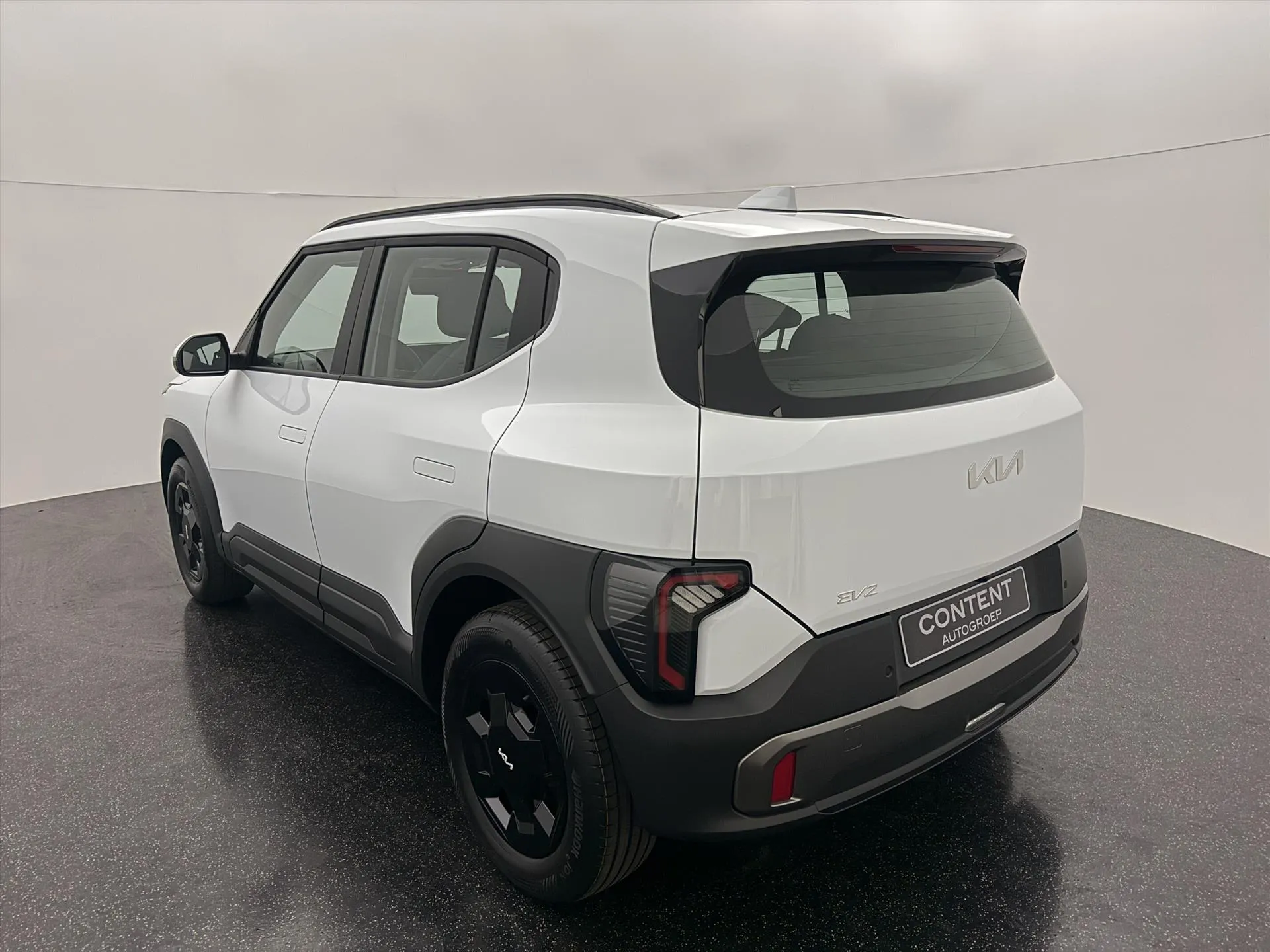 Kia EV2 met kenteken 77150 – detailfoto