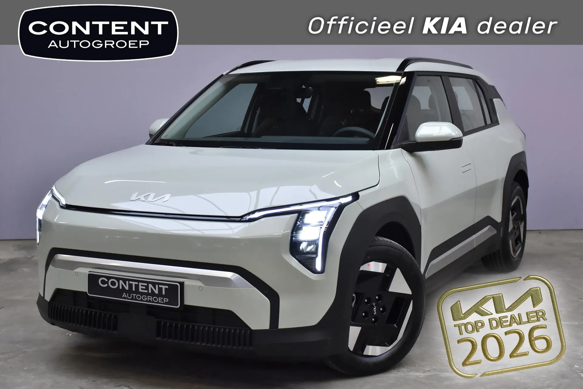 Kia EV3 met kenteken 66325 – vooraanzicht