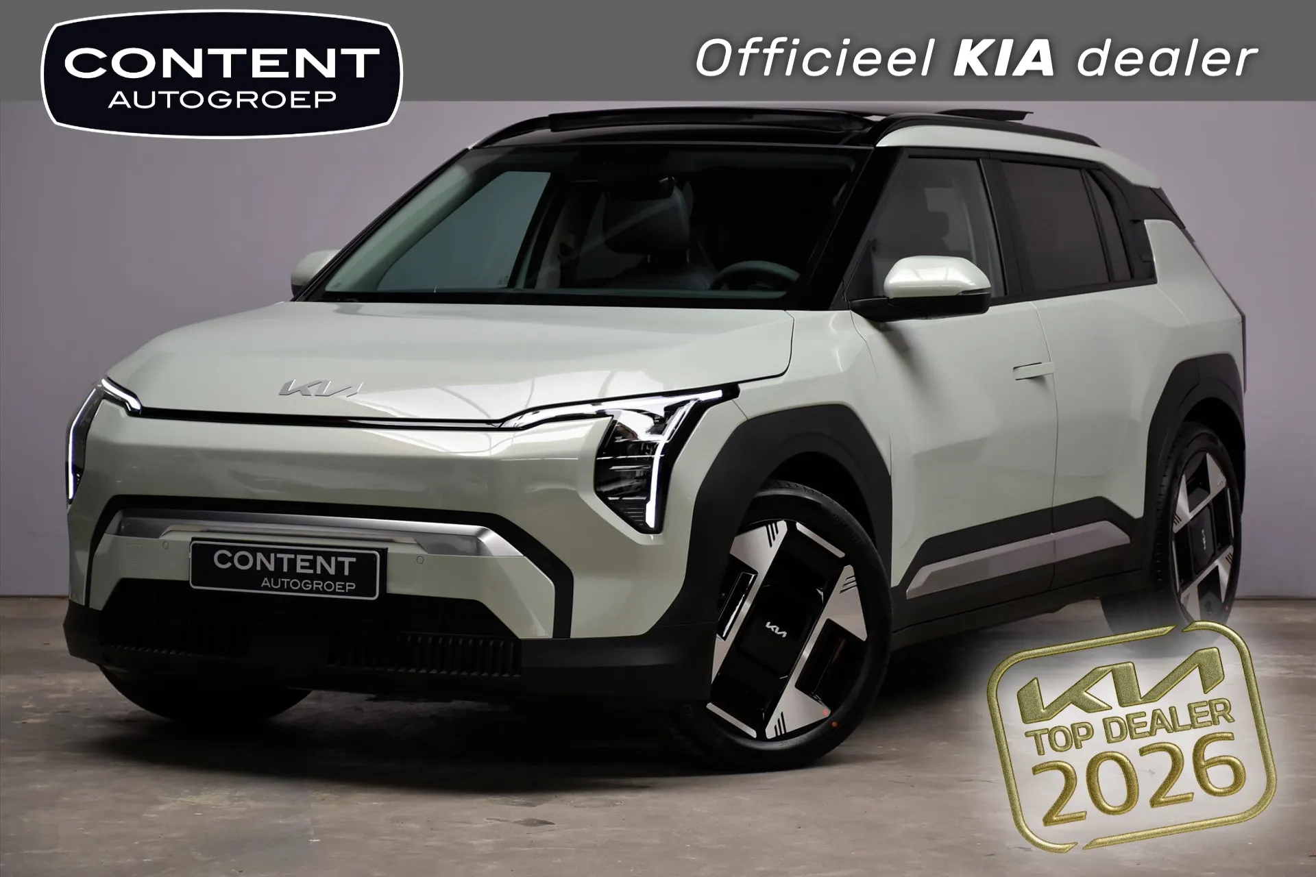 Kia EV3 met kenteken 68830 – vooraanzicht