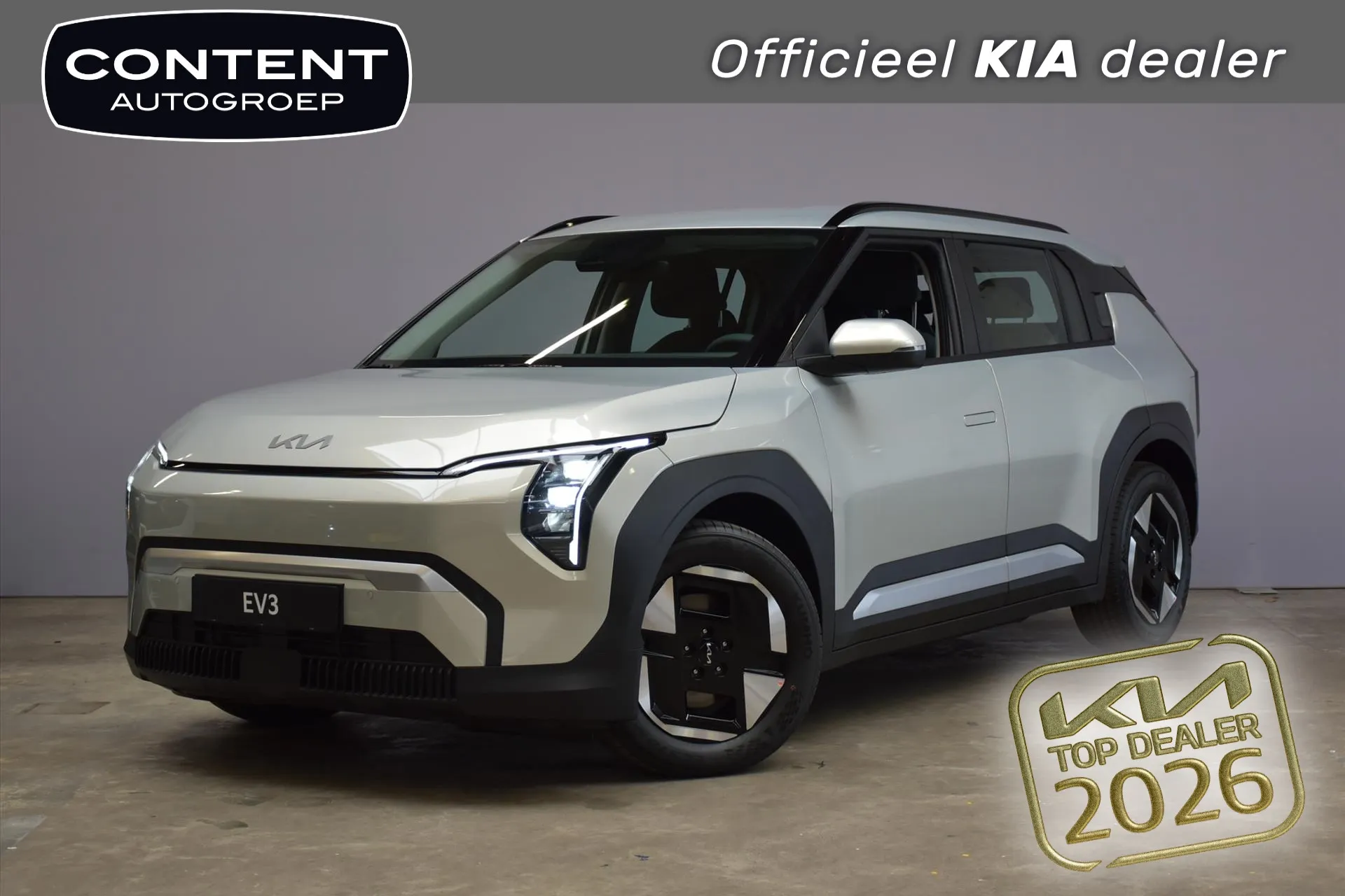 Kia EV3 met kenteken 73164 – vooraanzicht