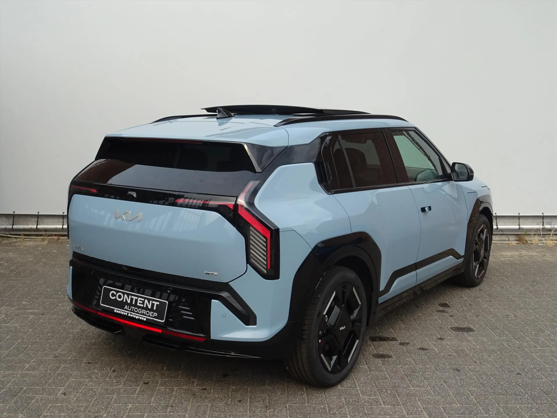 Kia EV3 met kenteken JJB-25-P – detailfoto