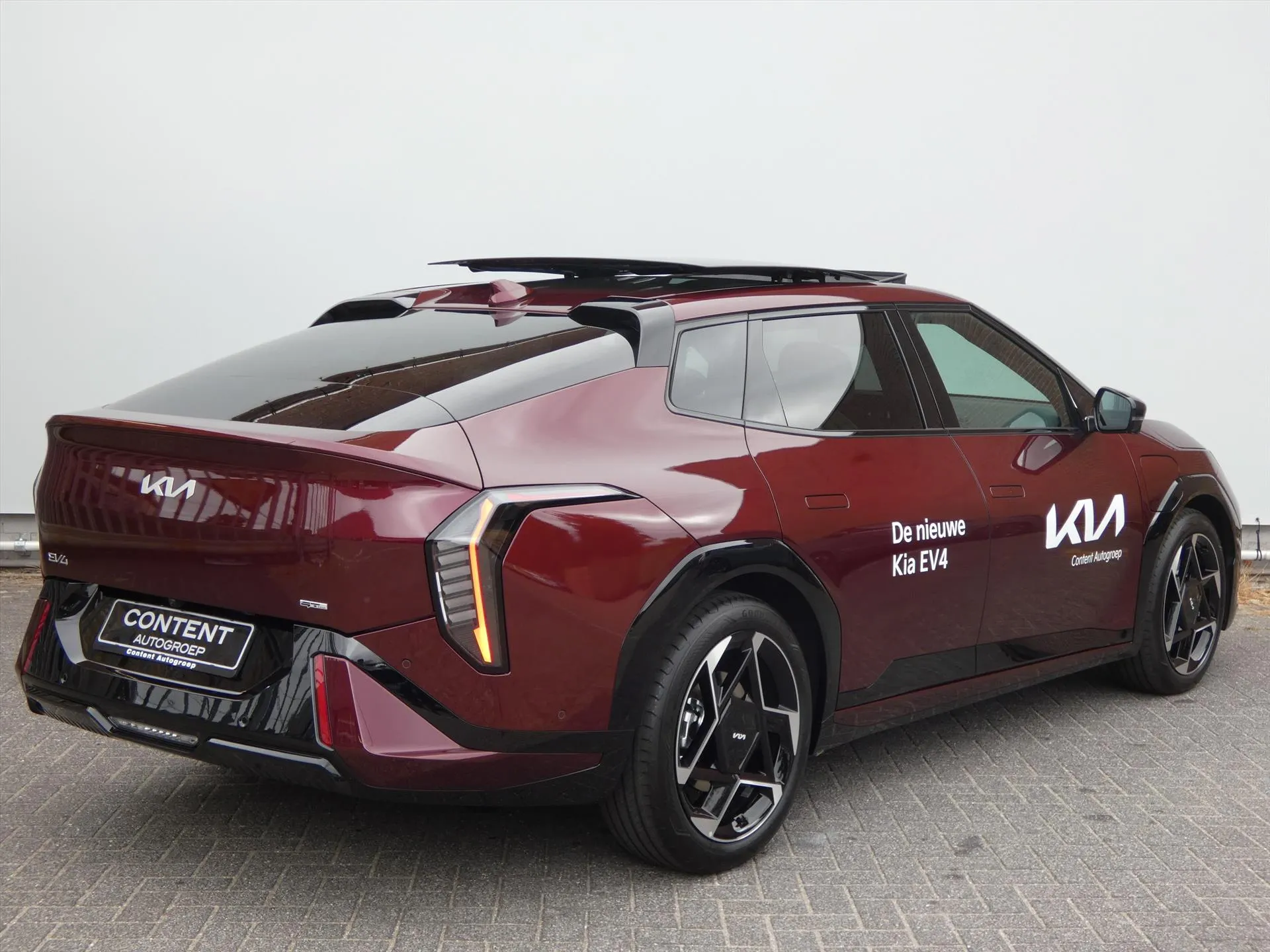 Kia EV4 met kenteken 71874 – detailfoto