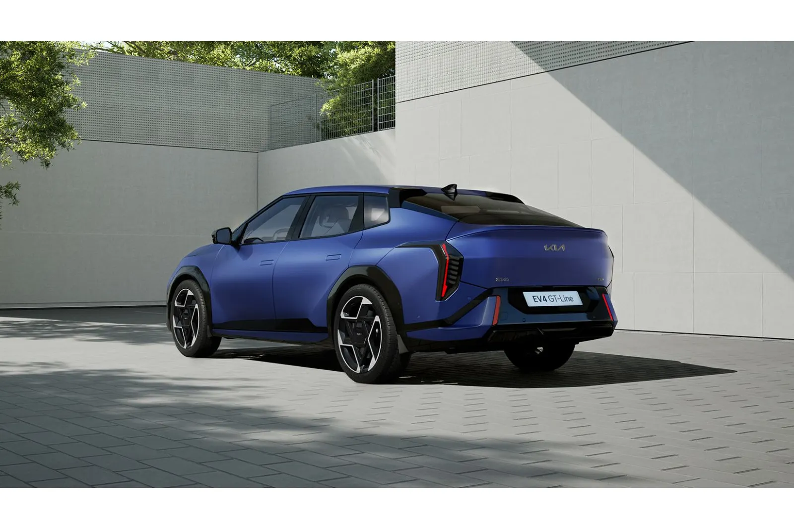 Kia EV4 met kenteken 71878 – interieur
