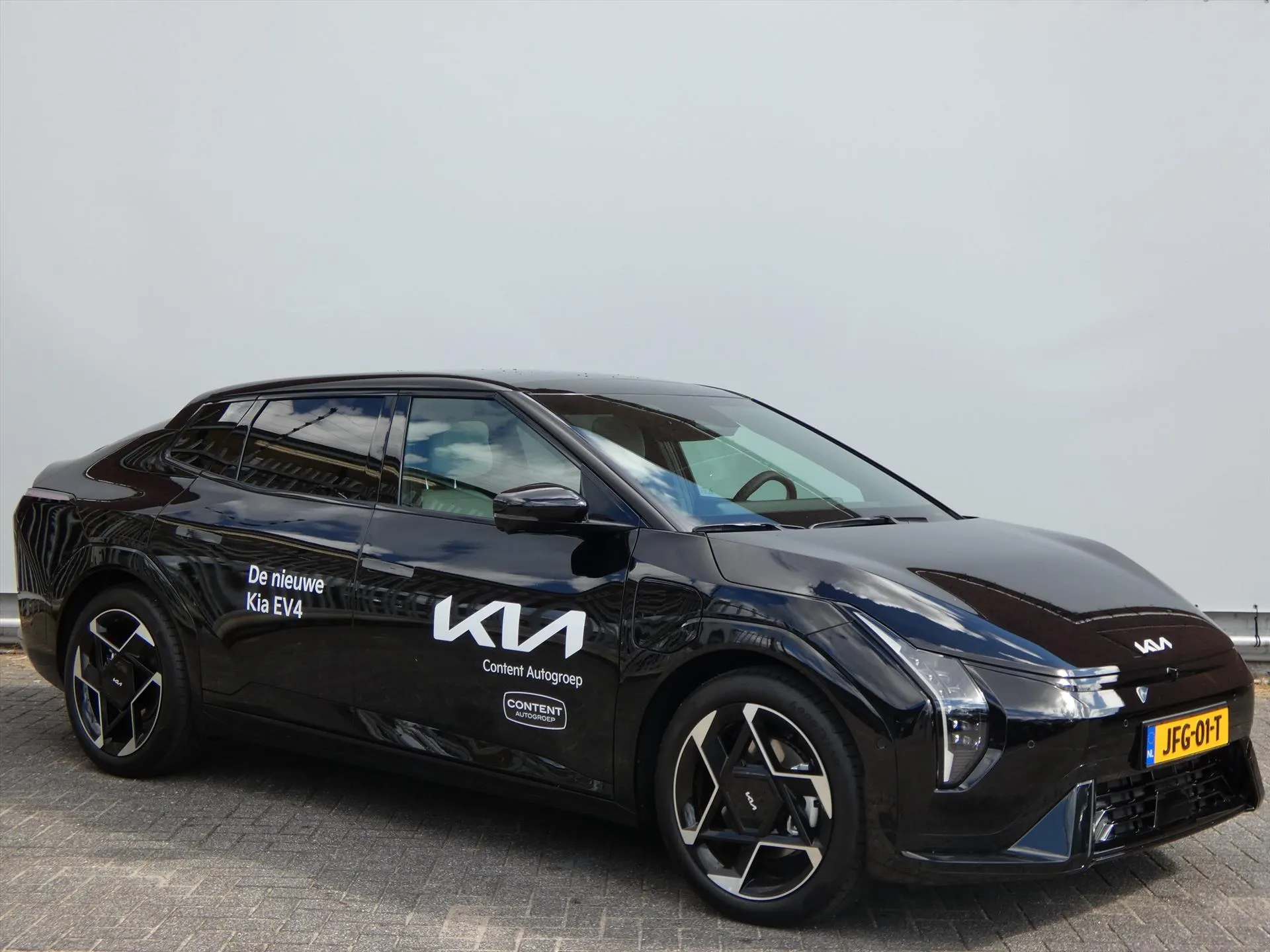 Kia EV4 met kenteken JFG-01-T – interieur