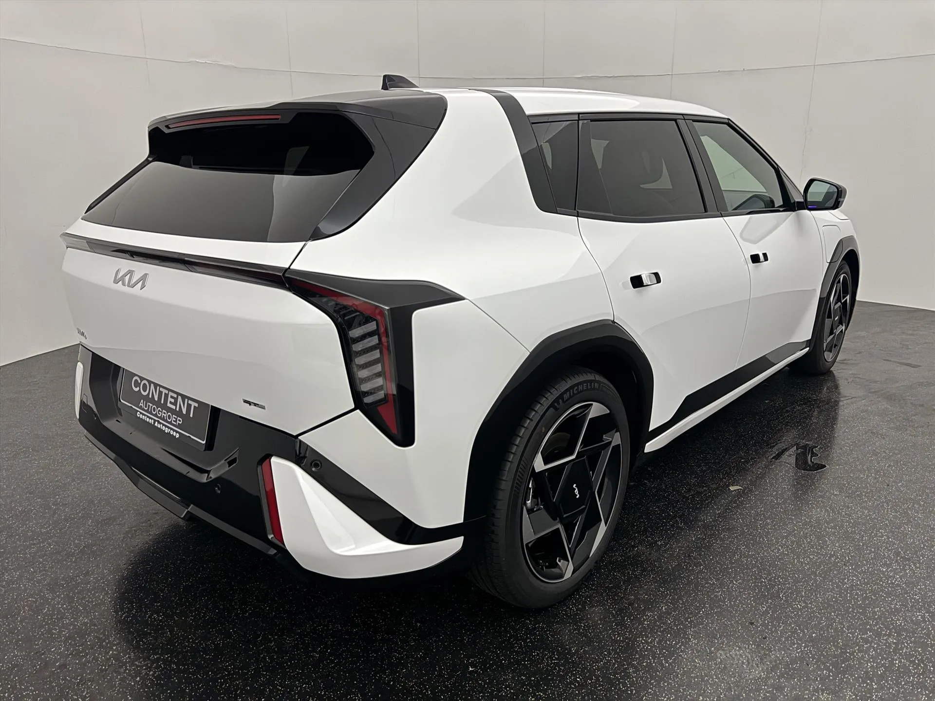 Kia EV4 met kenteken KJZ-58-L – detailfoto