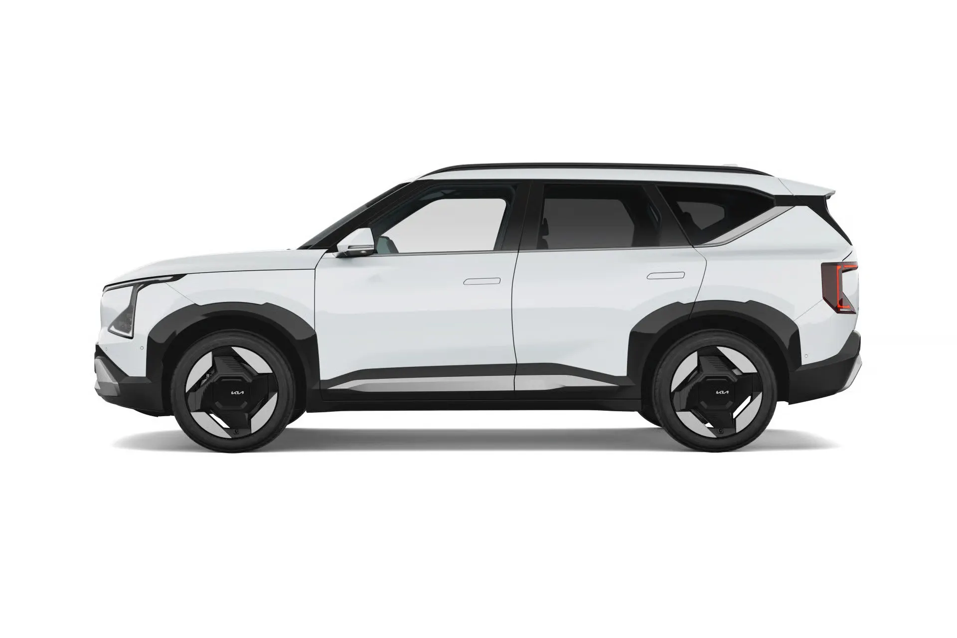 Kia EV5 met kenteken 72149 – achteraanzicht