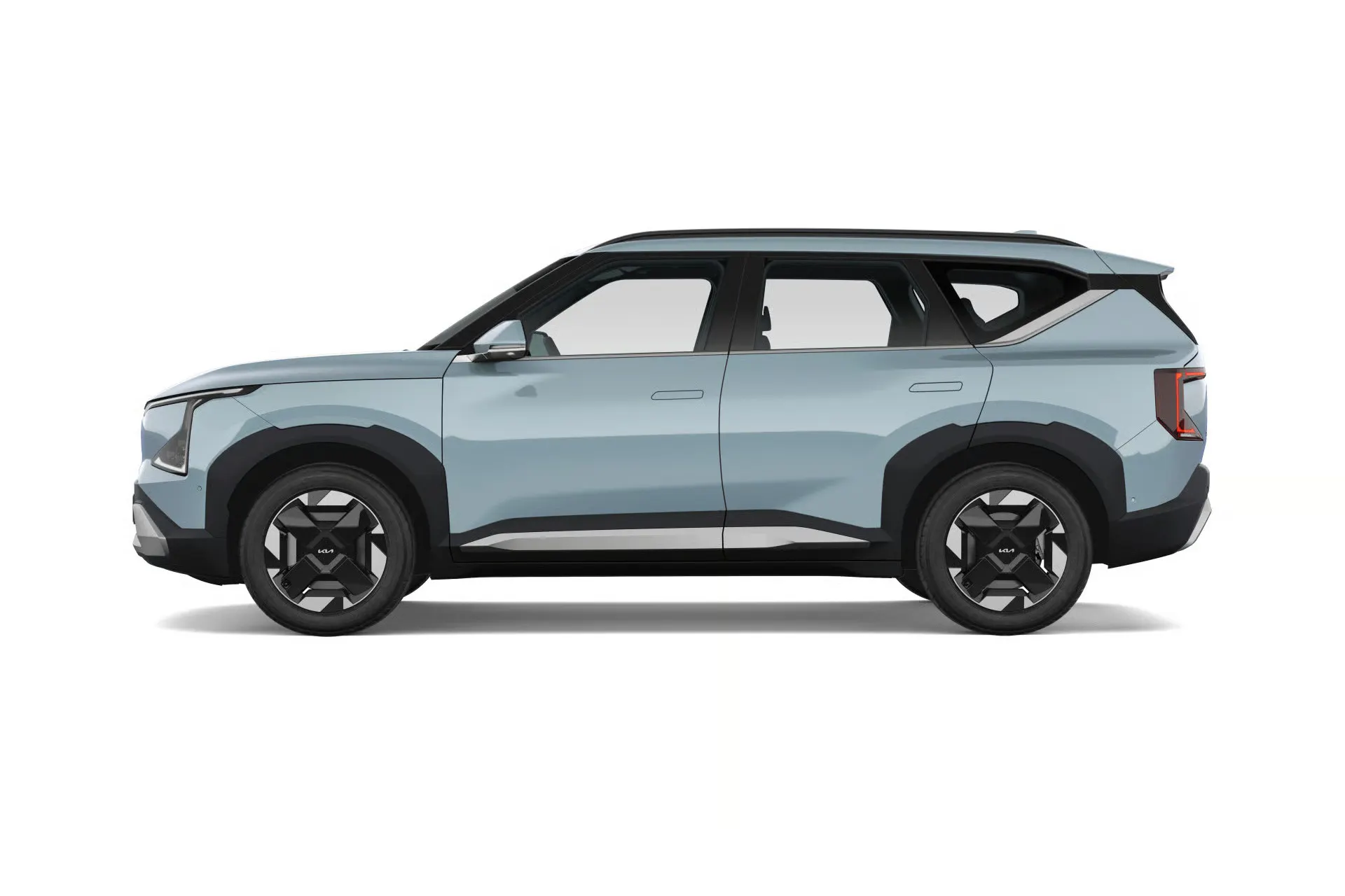 Kia EV5 met kenteken 72150 – achteraanzicht