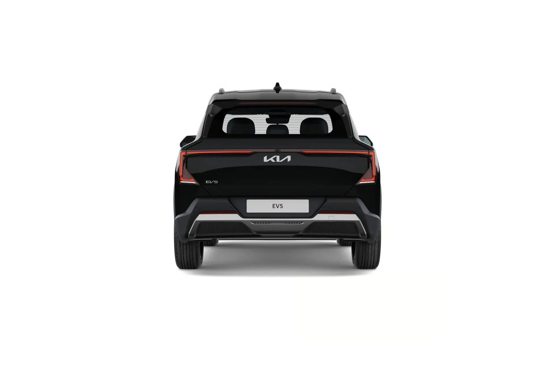 Kia EV5 met kenteken 72151 – dashboard