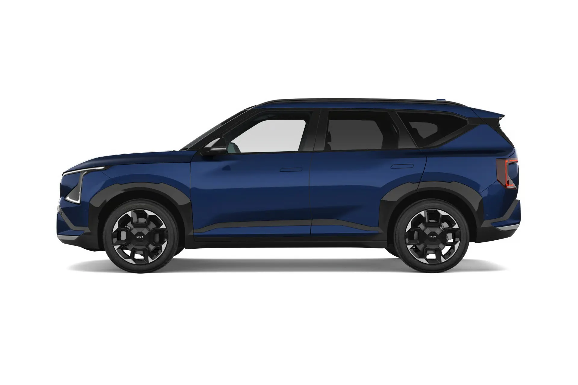 Kia EV5 met kenteken 72152 – achteraanzicht