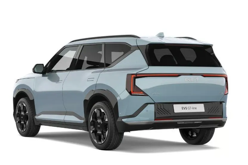 Kia EV5 met kenteken 72203 – interieur