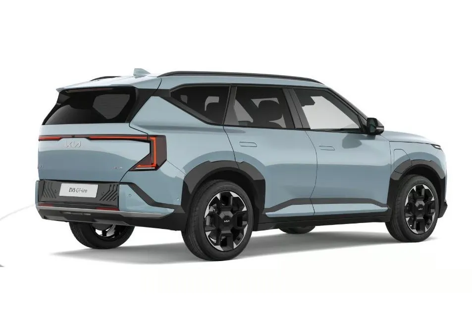 Kia EV5 met kenteken 72203 – detailfoto