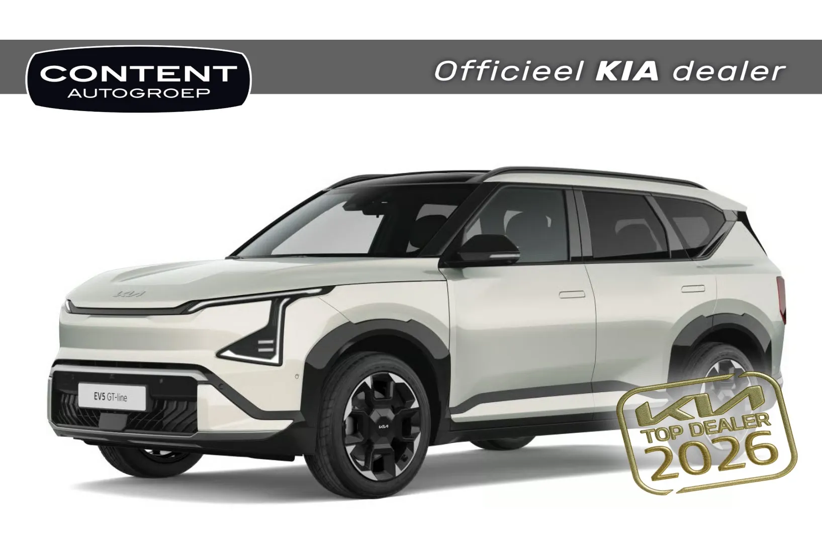 Kia EV5 met kenteken 72204 – vooraanzicht