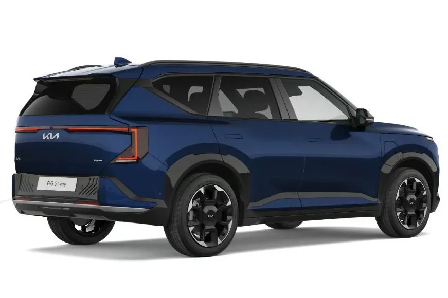 Kia EV5 met kenteken 72206 – detailfoto